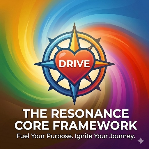 The Resonance Core Framework™ logo representing alignment and human transformation